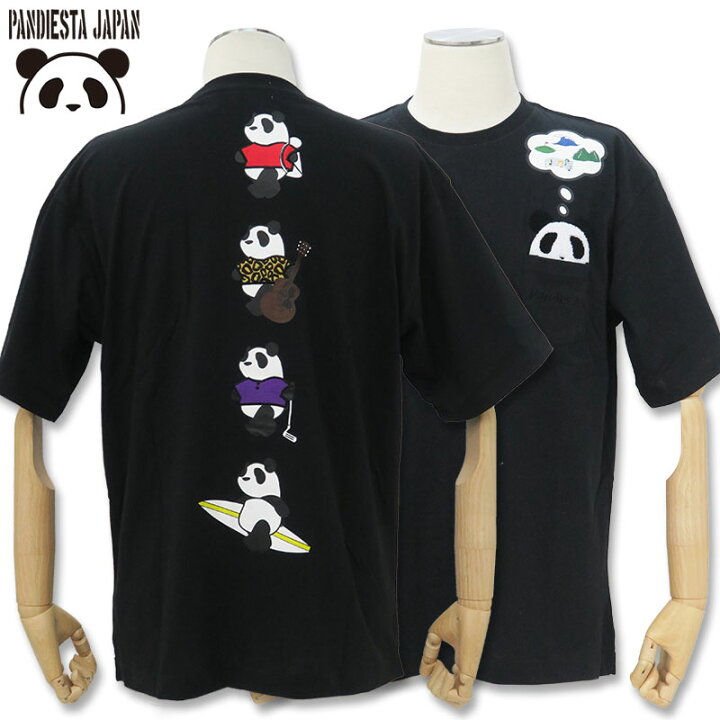 楽天市場】パンディエスタ ホビーパンダ 刺しゅう 半袖Tシャツ 554323 