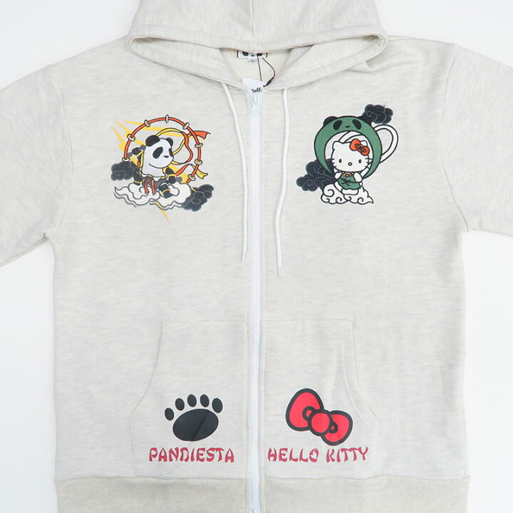 楽天市場】パンディエスタ×キティちゃんコラボ 風雷神 フルジップ 