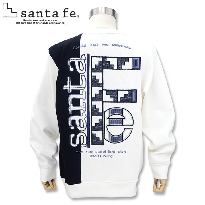楽天市場】サンタフェ トレーナー 85152 4L santafe 刺繍 ホワイト 