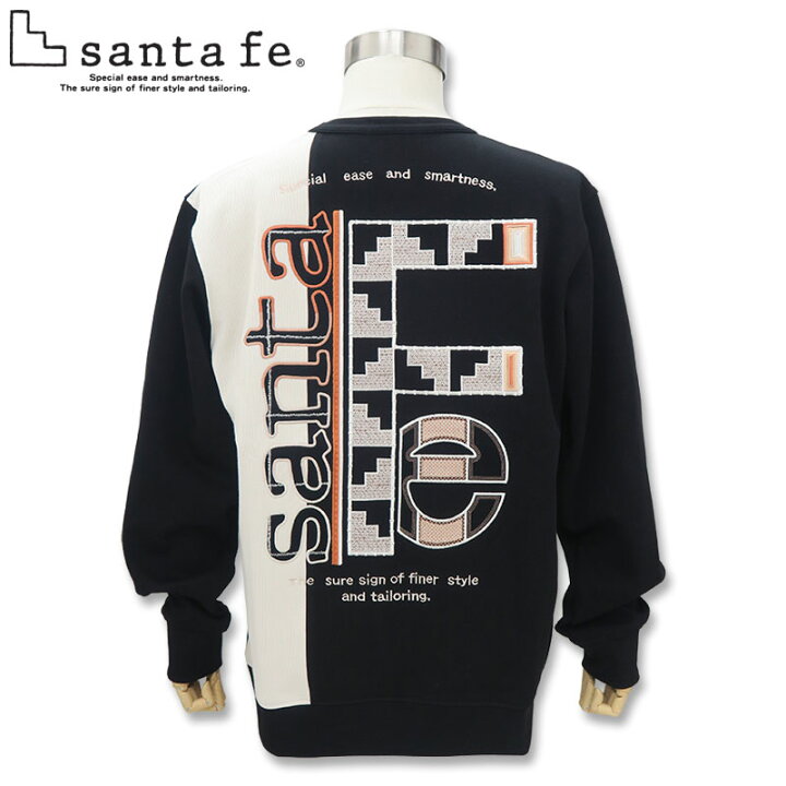楽天市場】サンタフェ トレーナー 85152 4L santafe 刺繍 ホワイト 