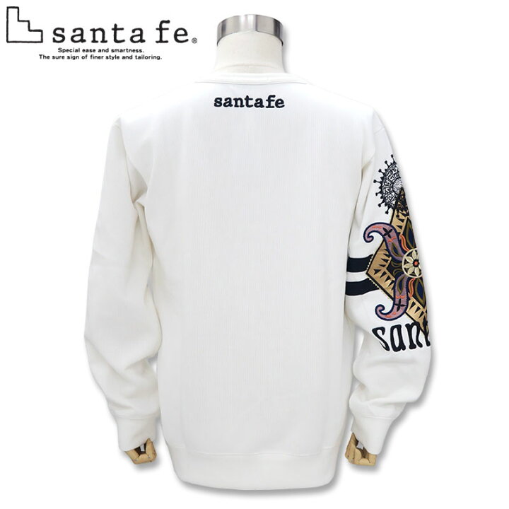 楽天市場】サンタフェ トレーナー 85101 L LL 3L santafe 刺繍 