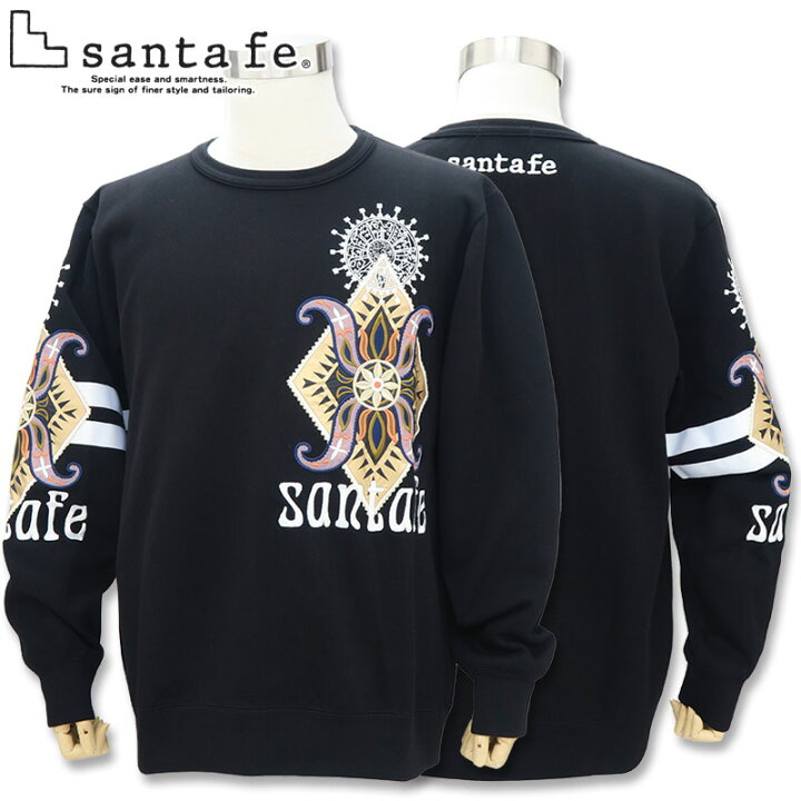 楽天市場】サンタフェ トレーナー 85101 L LL 3L santafe 刺繍 