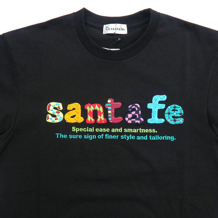 楽天市場】サンタフェ 4Lサイズ ロゴ刺繍 長袖Tシャツ ロンT 85476 