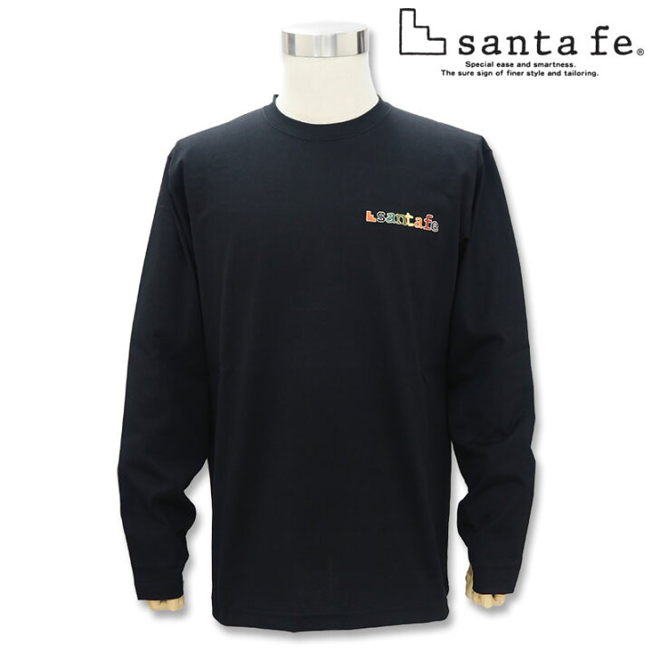 楽天市場】サンタフェ バックアップリケ 長袖Tシャツ ロンT 85453 