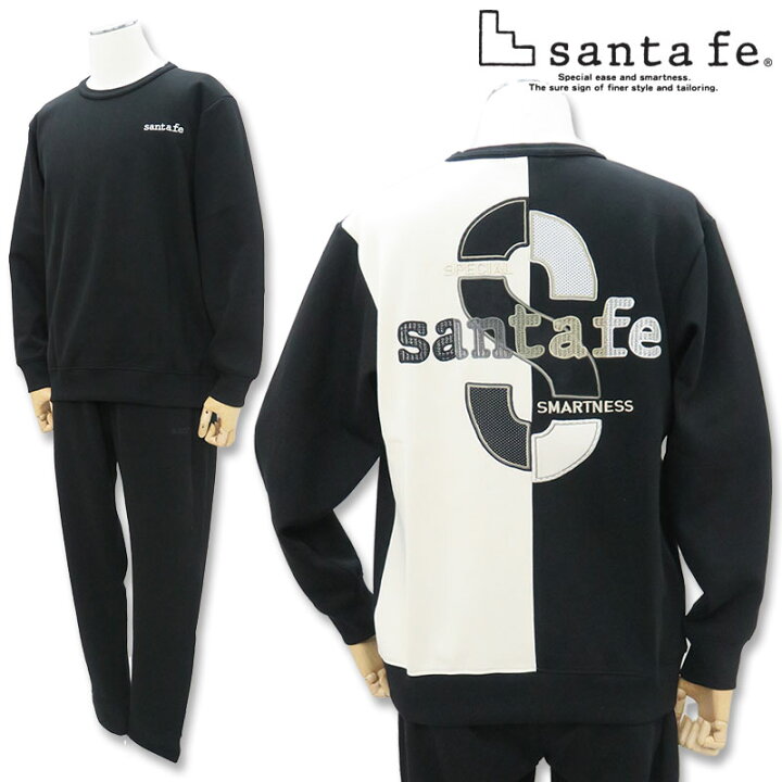 楽天市場】サンタフェ 50 52 LL 3L 刺繍ダブルフェイストレーナー 