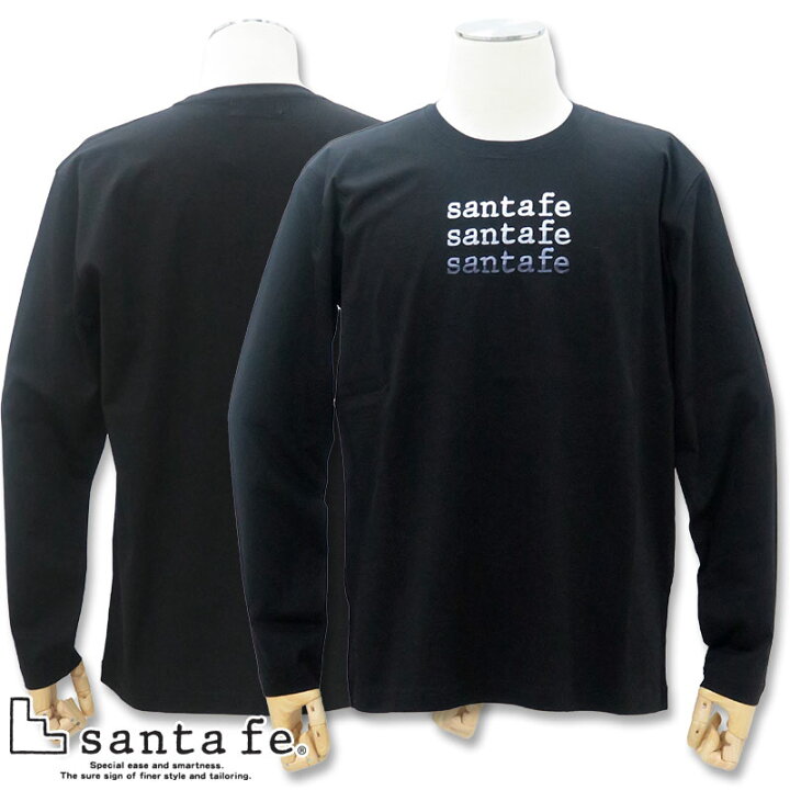 楽天市場】サンタフェ ロゴ入り 長袖Tシャツ 81401 50 LL 52 3L 