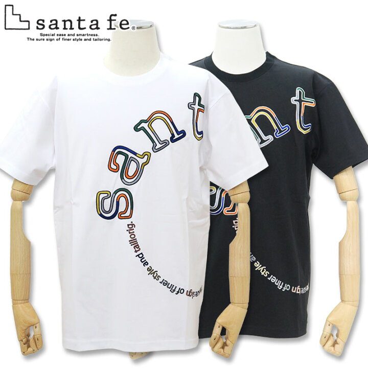楽天市場】サンタフェ 半袖 カラフル刺しゅう Tシャツ 81815 50 LL 52 
