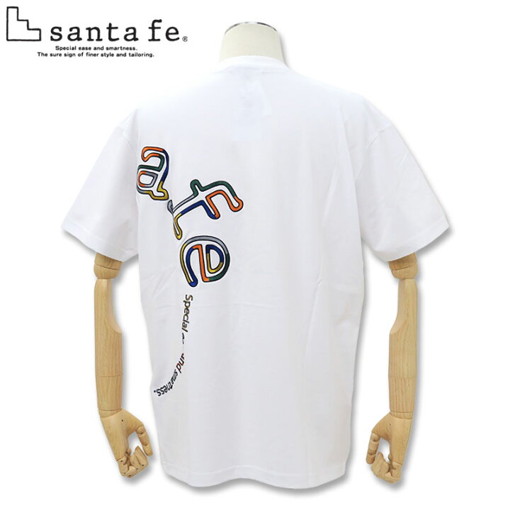楽天市場】サンタフェ 半袖 カラフル刺しゅう Tシャツ 81815 50 LL 52 