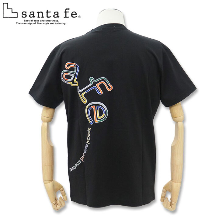楽天市場】サンタフェ 半袖 カラフル刺しゅう Tシャツ 81815 50 LL 52 
