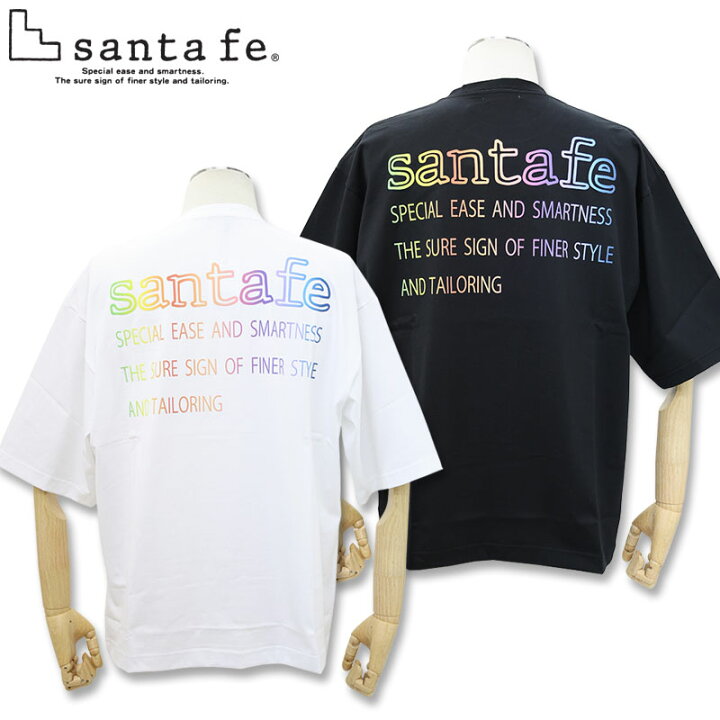楽天市場】サンタフェ 天竺 バックプリント 半袖 Tシャツ 50 52 LL 3L 