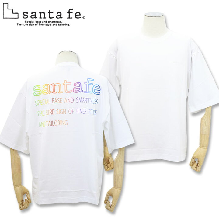 楽天市場】サンタフェ 天竺 バックプリント 半袖 Tシャツ 50 52 LL 3L 