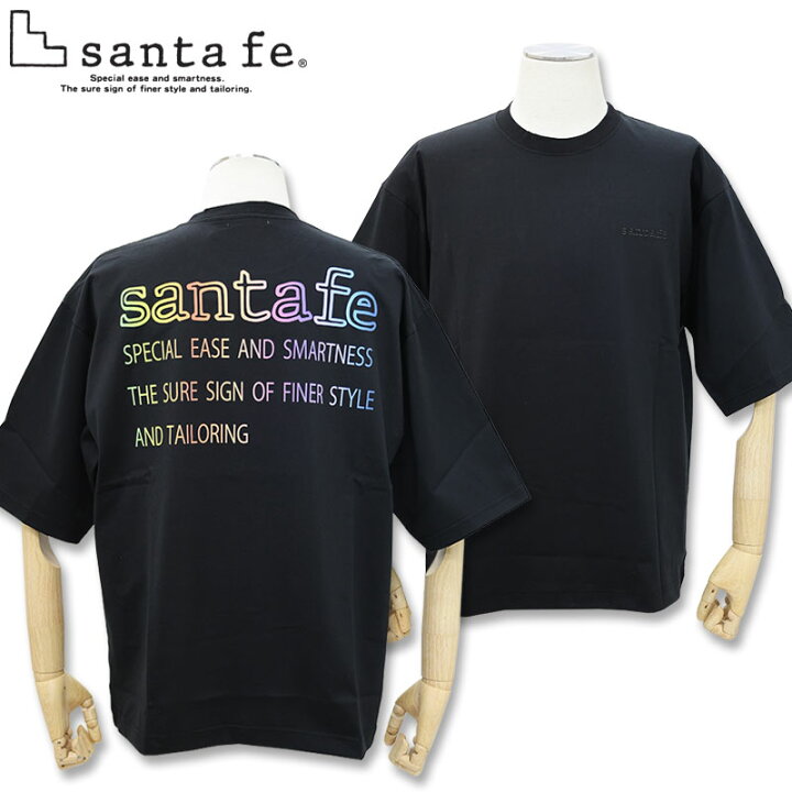 楽天市場】サンタフェ 天竺 バックプリント 半袖 Tシャツ 50 52 LL 3L 