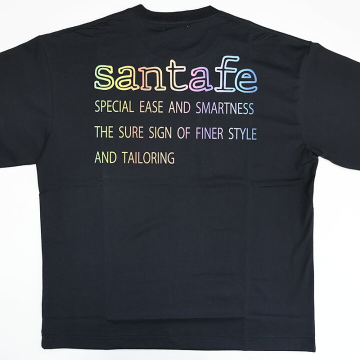 楽天市場】サンタフェ 天竺 バックプリント 半袖 Tシャツ 50 52 LL 3L 