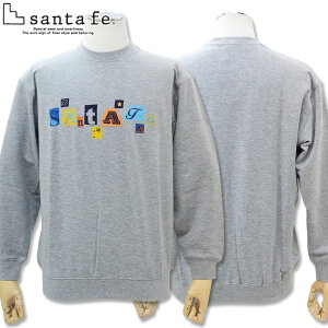 �T���^�t�F SANTAFE �􉽊w ���S �f�U�C�� �g���[�i�[ 50 LL�T�C�Y 159-91404 �O���[ �����Y