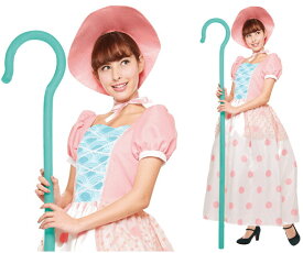 レディ　大人用ボーピープボーピープ　トイストーリー　ピクサー　ディズニー　Disney　ハロウィン　コスプレ　コスチューム　衣装　仮装　かわいい