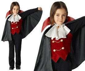 キッズ　ヴァンパイアボーイM　吸血鬼　バンパイア　ハロウィン　コスプレ　コスチューム　衣装　仮装　かわいい