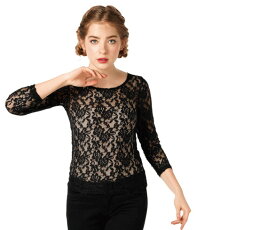 レディ　レーストップスブラック　ストレッチレース　レース　インナー　ハロウィン　コスプレ　コスチューム　衣装　仮装　かわいい