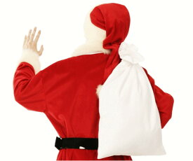 グッズ　サンタさんの袋袋　アイテム　小物　サンタ　サンタクロース　クリスマス　コスプレ　コスチューム　衣装　仮装　かわいい