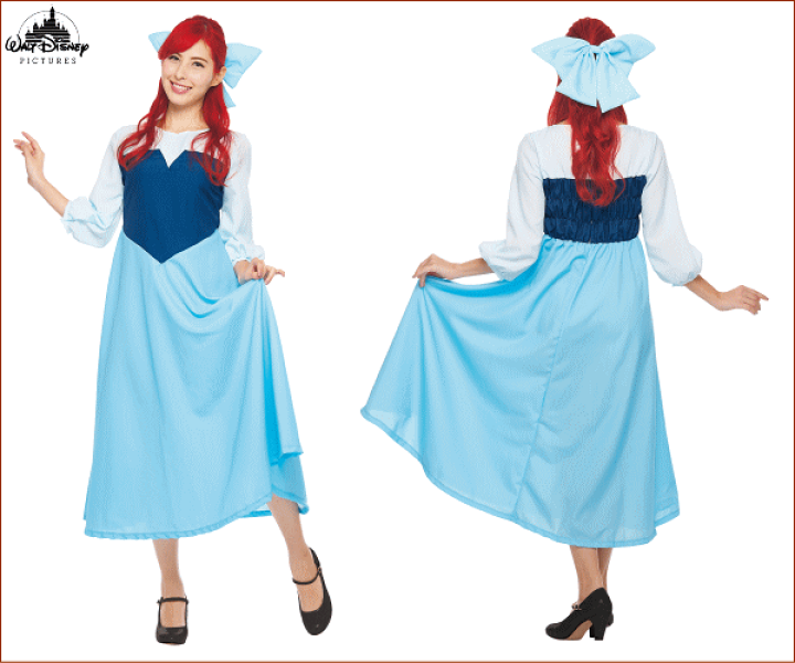 楽天市場 レディ アリエル リトルマーメイド プリンセス ディズニー Disney ハロウィン コスプレ コスチューム 衣装 仮装 集団仮装 かわいい ワールドショップコレクション