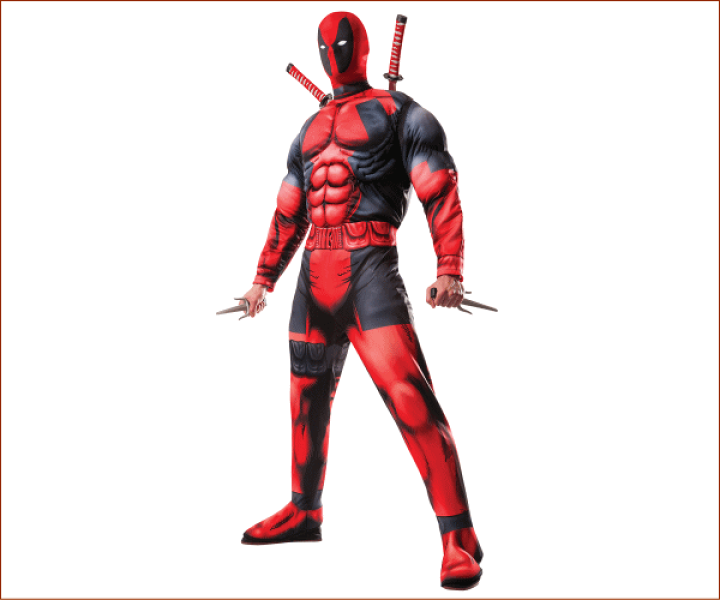 楽天市場 メンズ ファイヴァーフィールドデットプール デットプール スーツ マーベル ハロウィン コスプレ コスチューム 衣装 仮装 集団仮装 かわいい ワールドショップコレクション