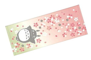 【全品 送料無料!】  日本製 スタジオジブリ となりのトトロ フェイスタオル花吹雪 サツキ メイ トトロ 宮崎駿 ジブリ アニメ 映画 タオル たおる 洗面 トイレ キッ