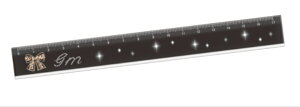 カミ228737 【全品 送料無料!】 【10本セット】 【セット】 【セット商品】 オリジナル スリム17cm定規リボン GYARU mee ものさし 文房具 学校 勉強 雑貨 グッズ かわいい