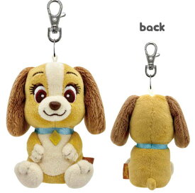 エス17967 【全品　送料無料！】　ディズニーキャラクター　ぬいぐるみリールキーカバーレディ　アニメ　映画　キーホルダー　キーリング　チャーム　鍵　人形　ドール　マスコット　雑貨　グッズ　かわいい