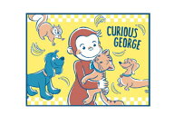 【全品　送料無料！】　　おさるのジョージ　レジャーシート中ぎゅうぎゅうアニマル　ジョージ　ひとまね…