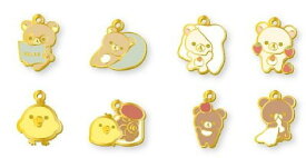 【全品　送料無料！】　クジ　リラックマ　トレーディングミニチャームベーシック　りらっくま　サンエックス　くま　クマ　ゆるキャラ　RIRAKKUMA　キーホルダー　キーリング　チャーム　鍵　くじ　ランダム　雑貨　グッズ　か