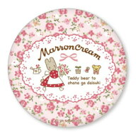 【全品　送料無料！】　【日本製】　サンリオキャラクターズ　缶ミラーワンポイント　マロンクリーム　40…