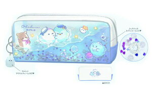 【全品 送料無料!】 オリジナル BOXペンケースみずあそび オバケーヌ ポーチ ペン入れ 筆箱 収納 文房具 学校 勉強 雑貨 グッズ かわいい