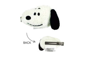 【全品　送料無料！】　スヌーピー　SNOOPY　マスコットヘアクリップ左用　ピーナッツ　ウッドストック　すぬーぴー　キャラクター　クリップ　留め　ピン　ヘアアクセ　髪留め　子供　キッズ　雑貨　グッズ　かわいい