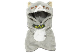 【全品　送料無料！】　オリジナル　プラッシュコスチューマー　着ぐるみ L　グレー猫　ねこ　ネコ　動物　アニマル　服　コスチューム　着せ替え　ぬいぐるみ　人形　マスコット　雑貨　グッズ　かわいい