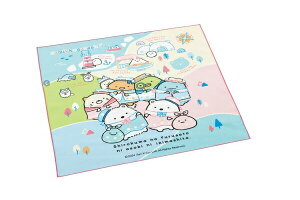 【全品 送料無料!】 日本製 すみっコぐらし ランチクロスしろくまのふるさと すみっこぐらし サンエックス ゆるキャラ 敷物 風呂敷 包み 弁当 子供 キッズ 遠足 アウ