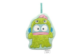 【全品　送料無料！】　サンリオキャラクターズ　バンザイシリーズ　ダイカットタオルマスコットハンギョドン×キョウリュウ　ループ付きタオル　紐付き　子供　キッズ　保育園　幼稚園　雑貨　グッズ　かわいい