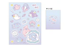 【全品 送料無料!】 オリジナル 10ポケットクリアファイルSHELL ゆるいるか 生き物 ケース カバー ファイル入れ 整理 収納 文房具 学校 勉強 雑貨 グッズ かわいい