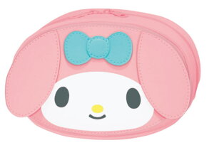 【全品 送料無料!】 サンリオキャラクターズ フェイスポケットペンポーチマイメロディ ケース ペン入れ 筆箱 収納 文房具 学校 勉強 雑貨 グッズ かわいい
