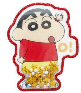 【全品 送料無料!】【クレヨンしんちゃん】ビッグキラキラシェイカーステッカー【しんちゃん】【しんのすけ】【漫画】【アニメ】【映画】【シール】【ステッカー】【ワンポイント】