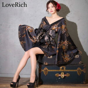 ★2色★ホワイト ブラック 花魁 着物ドレス セクシー 着物 ドレス 着物風ドレス キャバドレス ミニドレス コスプレ 衣装 インスタ 撮影 キャバ お水 パーティー イベント★艶やか花魁スタイ