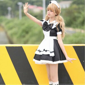 大きいサイズ メイド コスプレ コスチューム 衣装 エプロン メイド服 メイドカフェ ゴスロリ ロリータ クラシカル アイドル 制服 パーティー セクシー インスタ 撮影 アイドル 衣装★可愛い