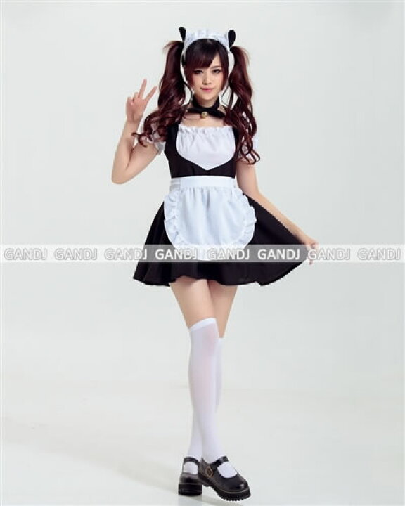 市場 コスプレ メイド服 セクシー メイドカフェ 制服 衣装 ハロウィン 喫茶 メイド イベント パーティー ハロウィンコスプレ