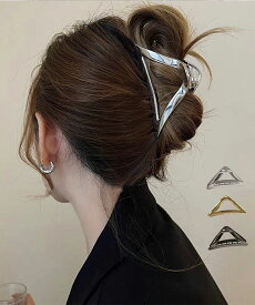 ★3色★ブラック シルバー ゴールド バンスクリップ 大人女性 可愛い 上品 クリップ ヘアアレンジ 通勤 普段着 パーティー キャバ ドレス 盛装 コスプレ インスタ 撮影 アイドル★ヘアクリップ 合金 バンスクリップ韓国風 レディース 留め ヘアアクセサリー★フリーダムsale