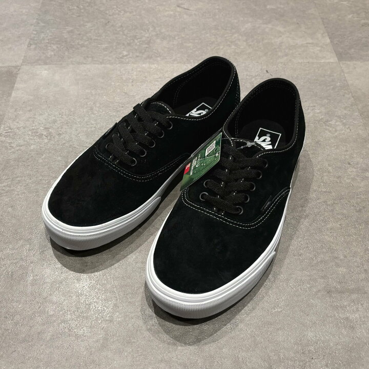 楽天市場】VANS Authentic Pig Suede Black ヴァンズ オーセンティック 
