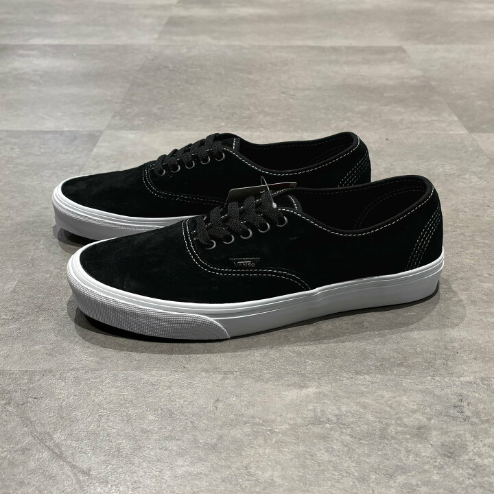楽天市場】VANS Authentic Pig Suede Black ヴァンズ オーセンティック 