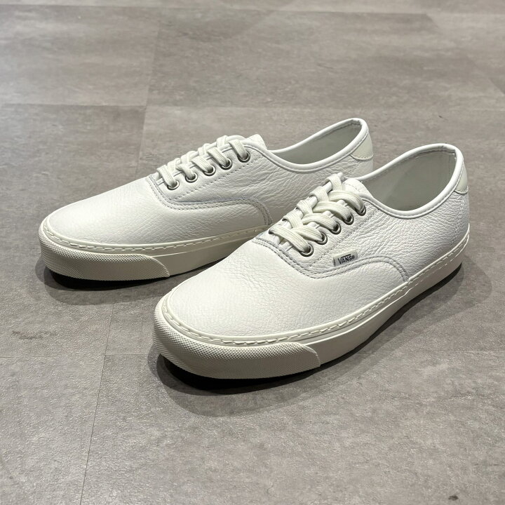 楽天市場】VANS Authentic Lux Leather White ヴァンズ 