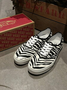 VANS Authentic ANIMALIER ZEBRA / ���@���Y �I�[�Z���e�B�b�N �[�u�� �A�j�}���� ����