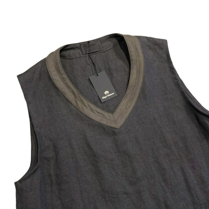 楽天市場】Nigel Cabourn / FRENCH HOSPITAL VEST REVERSIBLE - LINEN 
