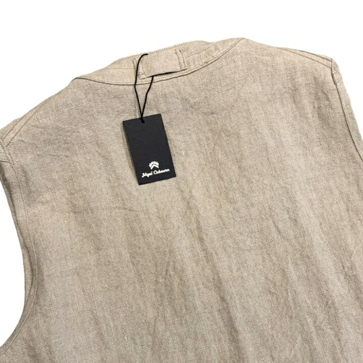 楽天市場】Nigel Cabourn / FRENCH HOSPITAL VEST REVERSIBLE - LINEN 