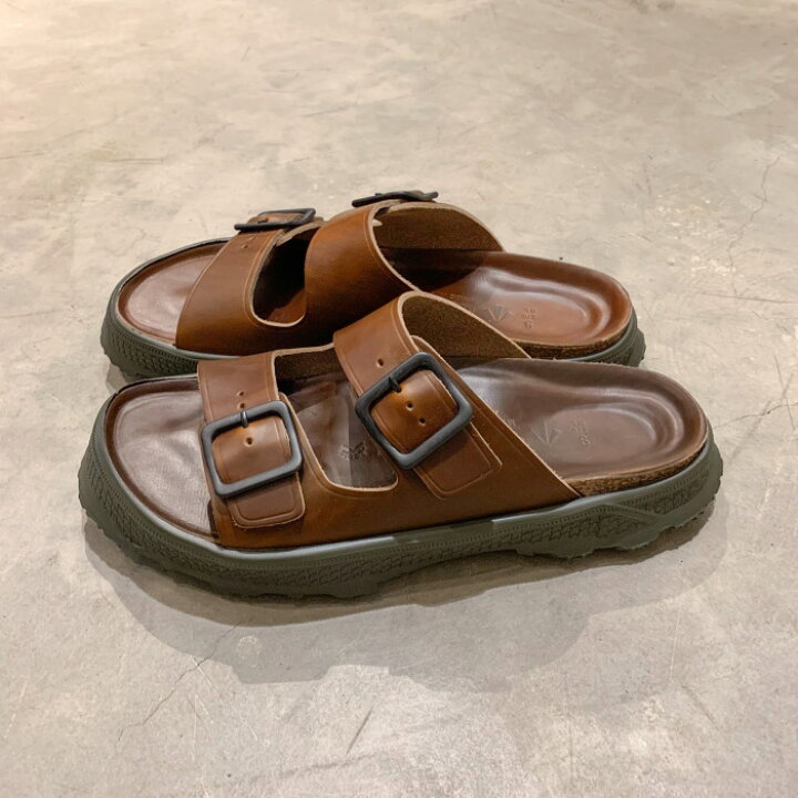 楽天市場】Nigel Cabourn / LEATHER SANDAL - PEAT LABEL (ナイジェル  