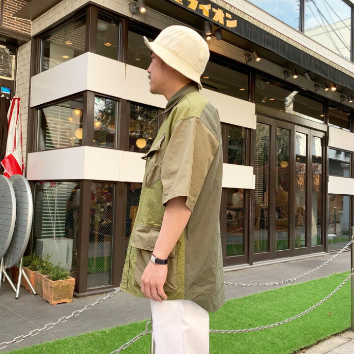 楽天市場】Nigel Cabourn / DESERT ARMY SHIRT - SHORT SLEEVE, MIX 